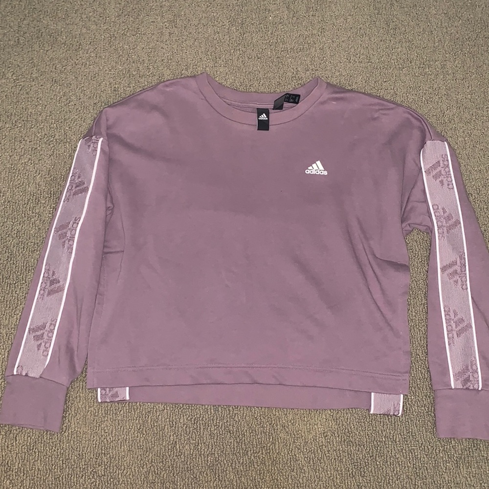 Adidas crop long sleeve